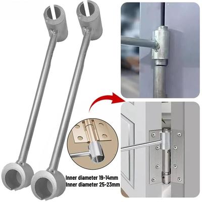 Chave de Ajuste de Fresta de Dobradiça de Porta Chave de Boca Dupla para Reparo de Dobradiça de Porta Chaves de Reparo de Dobradiças Ferramentas Manuais Chaves para Parafuso Redondo