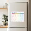 Magnetic Calendar for Fridge, 11.8"x 10", 2026-2027 Monthly Refrigerator Calendar from Jan.2026 - June.2027 Prefect for Planning