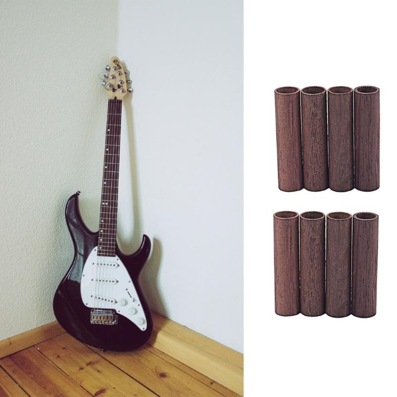 8 st Professionella Gitarrhalsskydd Ersättning Gitarrstångsrör Avtagbart Portabelt Palisanderrör Lätt att Använda