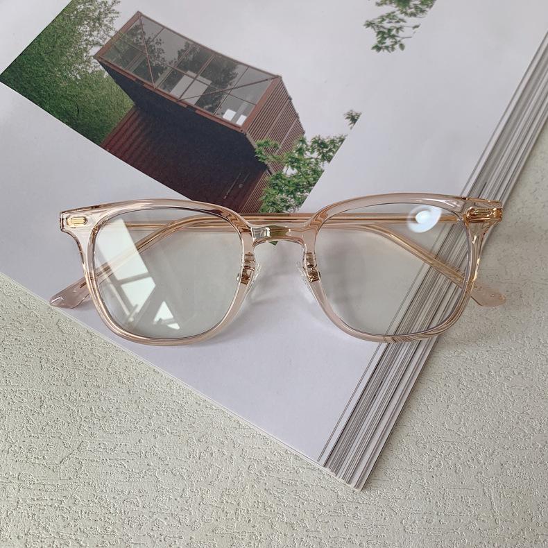 Tr21151Tr90 Flat Light Myopia Glasses Frame Female Flat Glasses Student Glasses Trendy Men'S Glasses Frame