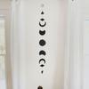 Simple Unique Bedroom Wall Hanging Home Decor Room Decoration Ornaments Star Wind Chime Wood Crafts Moon Tooth Pendant