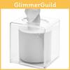 Clear Acrylic Tissue Dispenser With Lid For Dining Room Bathroom Storage