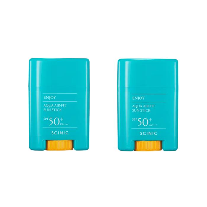 Scinic Enjoy Aqua Air-Fit Sun Stick SPF50+ PA++++ 15g (3 Options) - DAISO