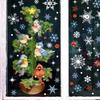 Snowflake Wall Sticker Christmas Tree Bird Christmas Wall Sticker Static Glass Sticker Window Sticker Home Decoration Wall Sticker