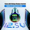 USB Car Charger 300W Dual Port Super Fast Charging Adapter with Voltage Monitor LED Light for Samsung Oneplus Huawei OPPO iPhone