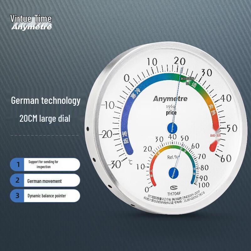 Midoshi Mechanical High-Precision Thermohygrometer