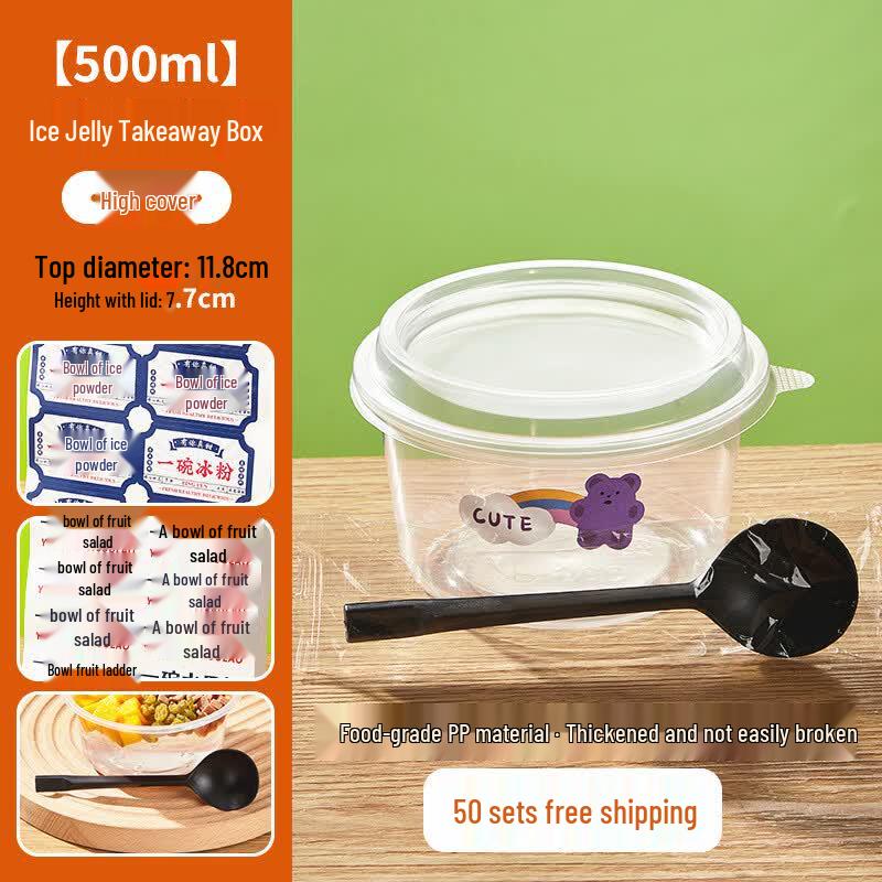 Disposable Food Takeaway Bowl Set