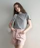 Roeil Soft Basic Short Sleeve T-Shirt - Melange Gray