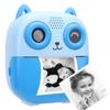 Print Camera 1080P 48MP Digital Video Camera Thermal Printing Dual HD Camera 2.4 Inch Screen Music Game Play 1300mAh Battery
