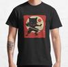 Midnight Samurai Cat Design Black Cat Ninja for Cat Lover Catzilla Cool Ninja Cat Printed TShirt for Men Plus Size Clothing