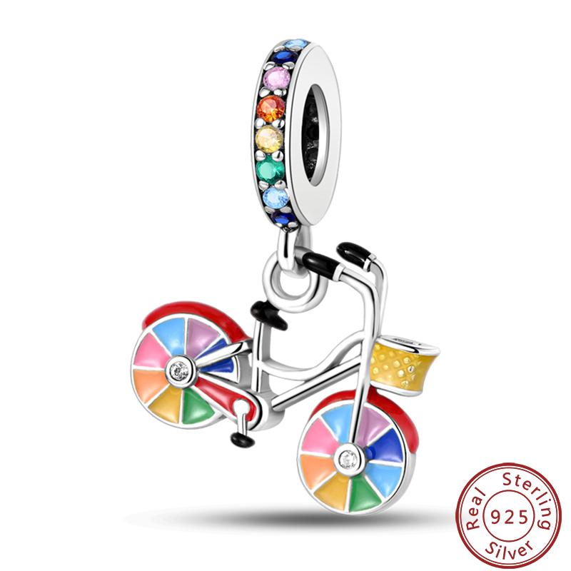 Dreamy Unicorn Series Copper Rainbow Cloud Dreamy Color Charms Beads 3Mm Diy Fine Jewelry Making