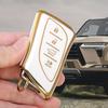 For Lexus Key Fob Cover Keychain KeyCase Compatible With 2018-2024 ES350 RX350H LC500H LS500H UX200 UX250H ES250 ES300H GX460 NX350 NX450