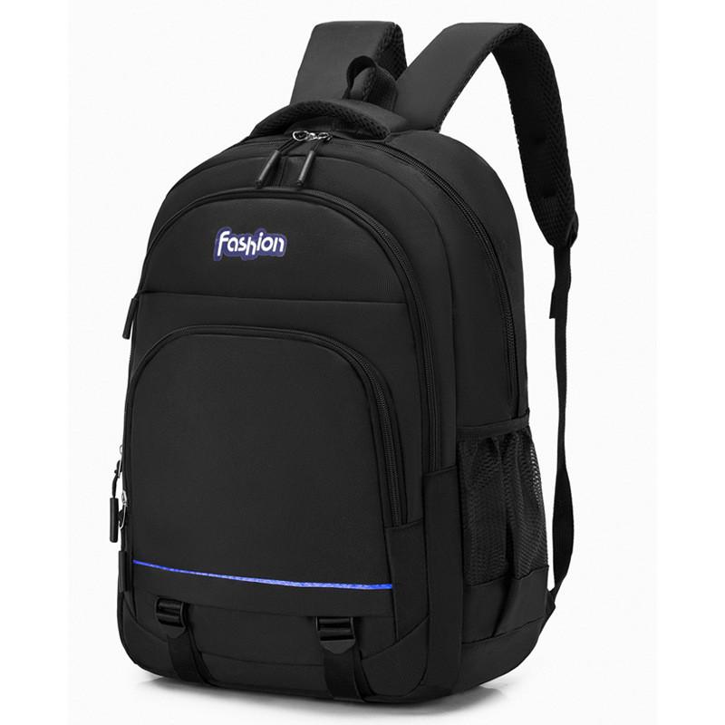 Fabric Unisex Oxford Backpack With Compartment For College Students Essentials