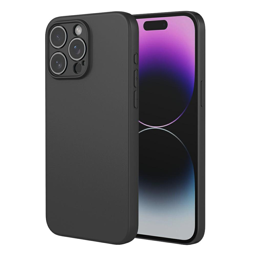 

For iPhone 15 Pro Case Soft TPU Shockproof Protective Phone Cover Black