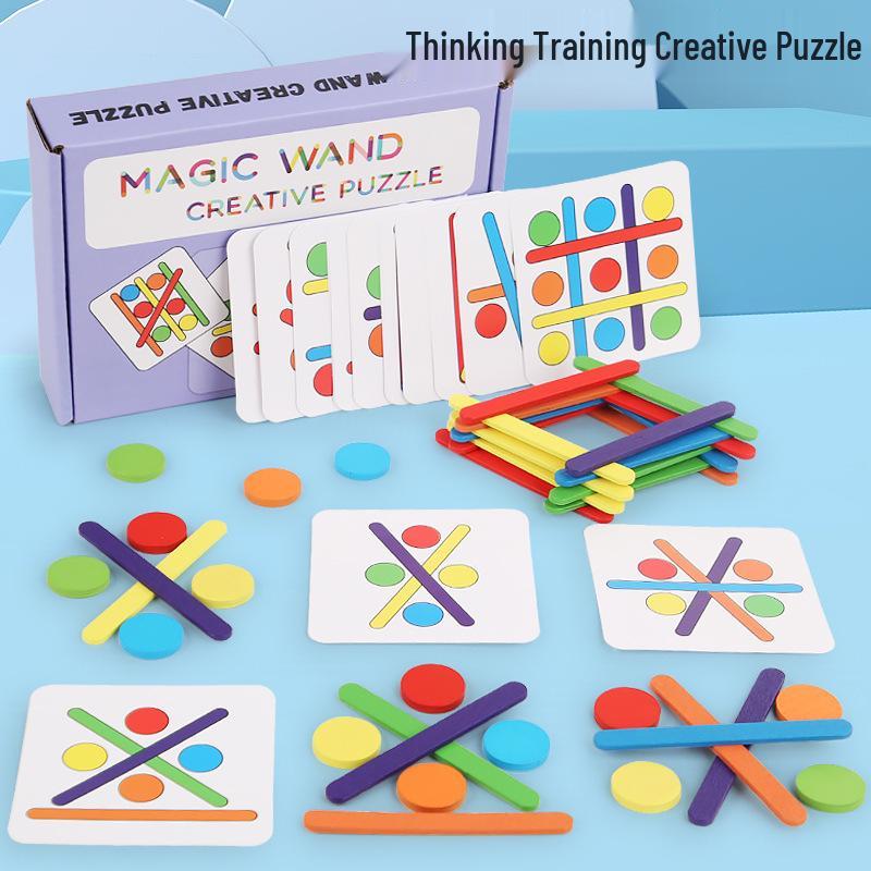 

Kids Educational Color-Matching Building Block Puzzle Game