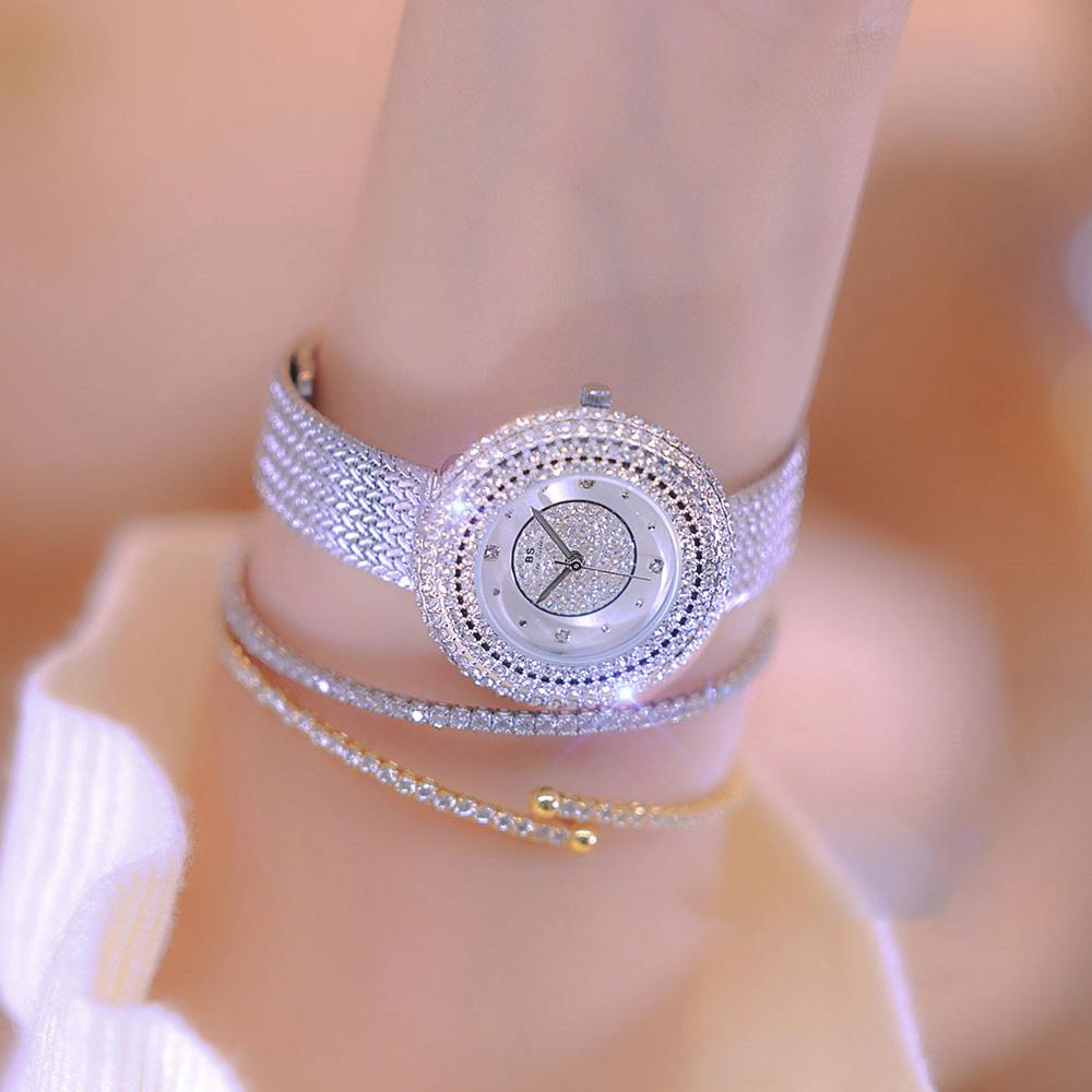 Fashion Luxury Watches For Woman New Vintage Golden Women's Wristwatches Ladies Dress Quartz Clock