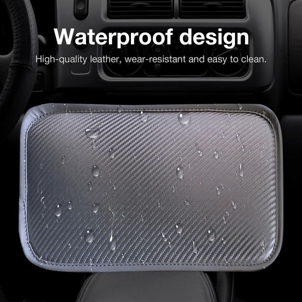 Copertura Cuscino Bracciolo Auto Universale Console Centrale Pelle Scatola Sedile Auto Cuscino Protettivo Supporto Mano Fornitori