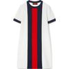 Lido Collection SS24 Short Sleeved Dress Women's Ivory White 788805-XKD13-9189