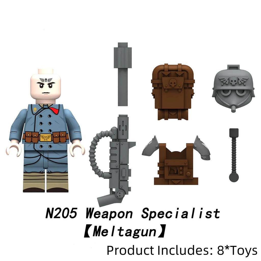 Military Game Characters Minifigures Death Corps Toy Gift