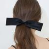 Over Line Satin Ribbon Hair Pin