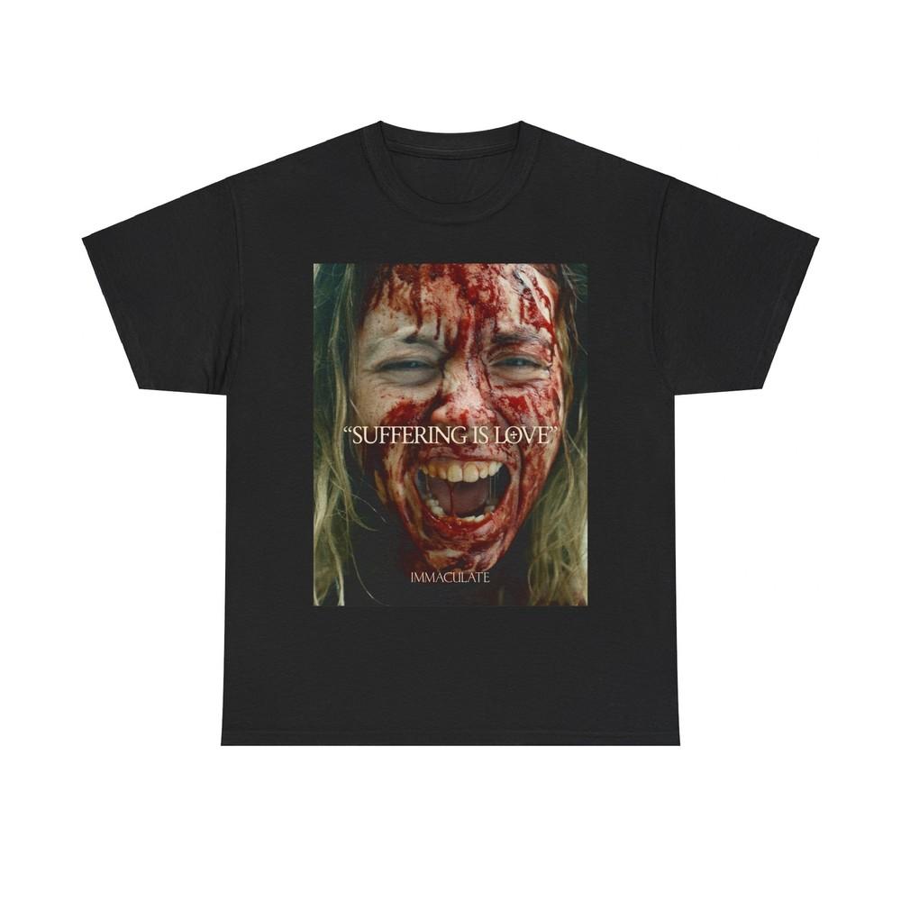 

Sydney Sweeney Immaculate Horror Movie Shirt M