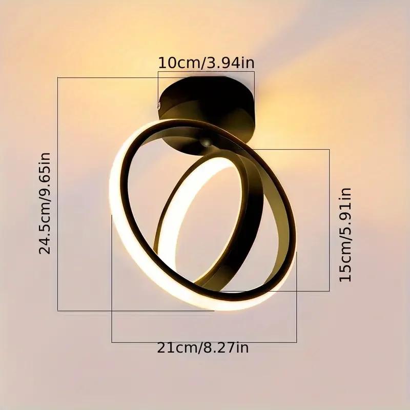 Nordic Aisle Lamps Small Ceiling Light Led Simple Balcony Indoor Lighting Fixtures Kitchen Bedroom Kitchen Surface Ceiling Lamp