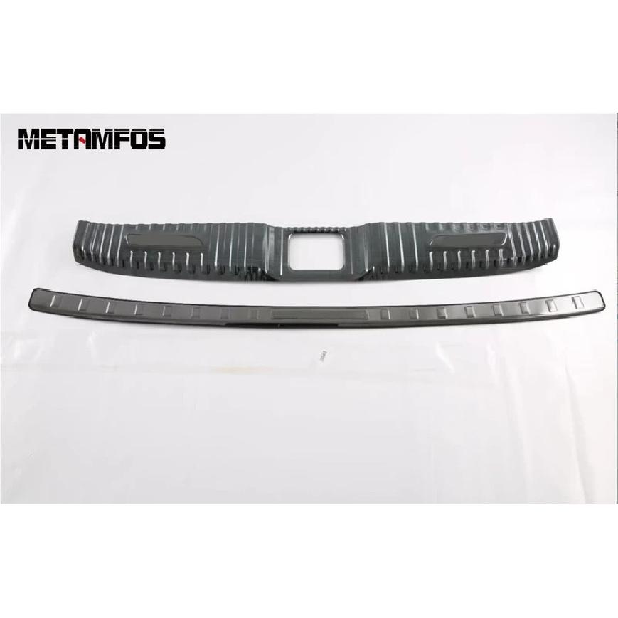 For Honda HR-V e:HEV e:Ny1 RV5 Vezel -2025 2026 Rear Trunk Bumper Foot Plate Tail Door Sill Scuff Guard Plate Accessories