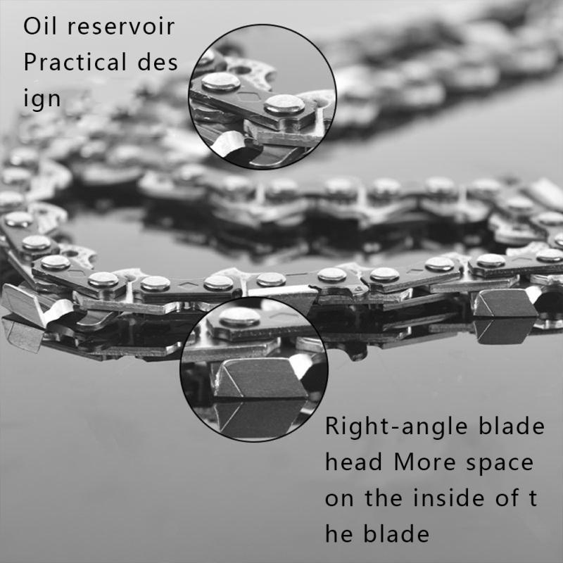 Universal Multi-Size Stahl Kettensäge Sägekette Elektrische Astsäge Zubehör
