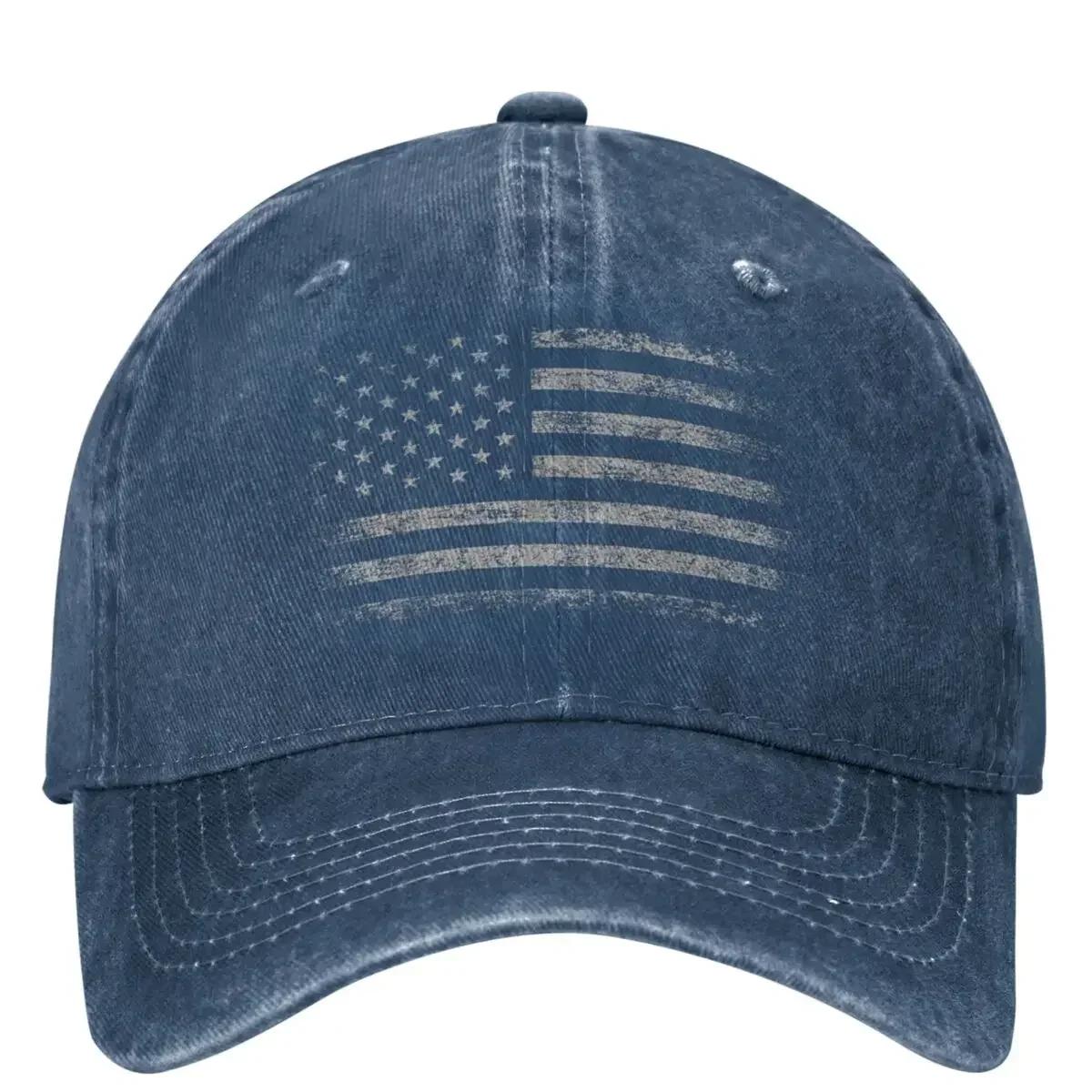 

American Flag United States Of America 4th Of July Baseball Cap Unisex Men Sun-Proof Trucker Hat Casual Sports Baseball Caps One Size