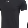 Under Armour Solid Color Small Logo Pullover Round Neck Raglan Short Sleeve Elastic Waist Mid Rise Shorts Casual Sports Set 23500511-001+24500201-001
