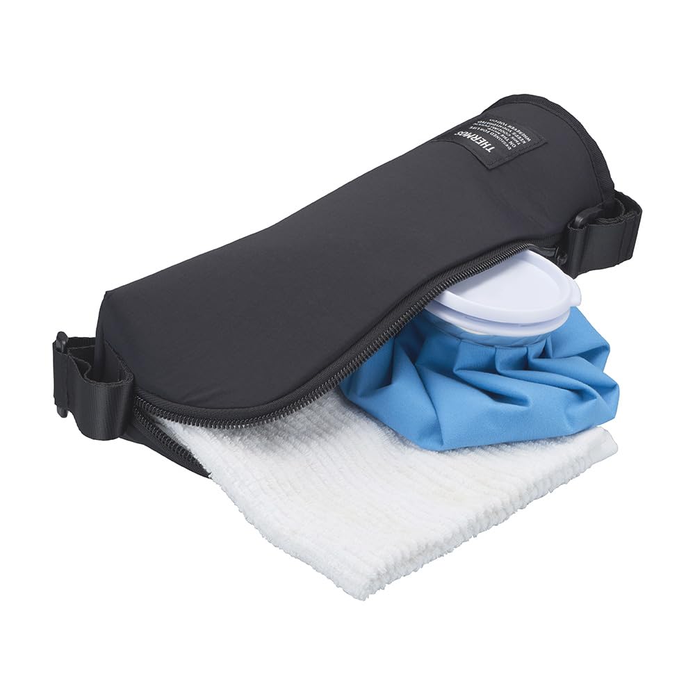 Thermos My Bottle 500ml with shoulder machine BK Pouch, approx. capacity, strap, strap, washable, black, APQ-500