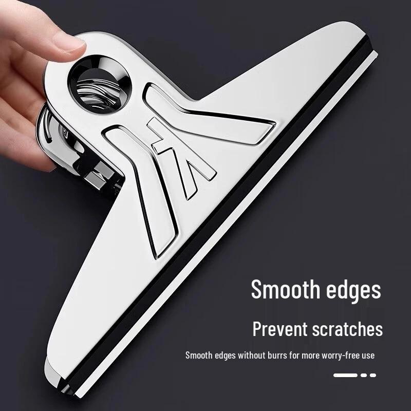 Edelstahl Berg-Clip Schreibwaren-Set: Buch- und Rechnungsclips in verschiedenen Größen für den Heimgebrauch