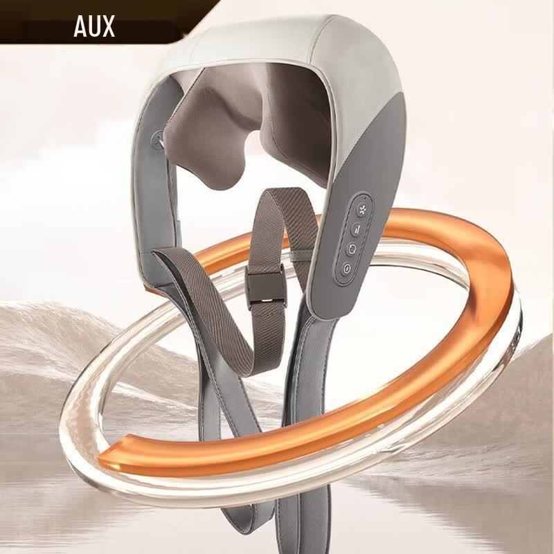 AUX Heated Neck and Shoulder Kneading Massager CN plug (adapter included)