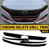 Chrome Delete for Overlay Blackout -22 Honda Front Accord Upper Grill Trim H