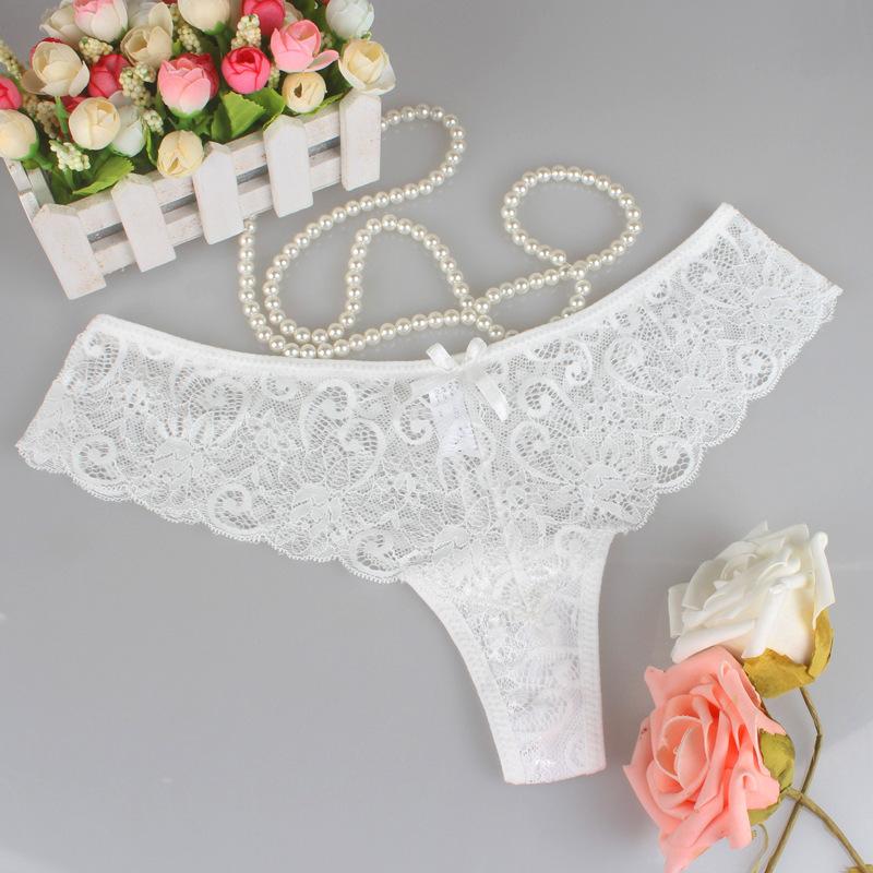 Sexy Ladies Cotton Mesh Transparent Panties Thongs String lingerie Fashion Low-Rise Women Underwear Seamless Briefs 1pcs yq02