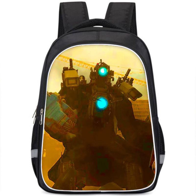 Trendy Street Fashion Oxford Cloth Large Capacity Student Backpack Unisex