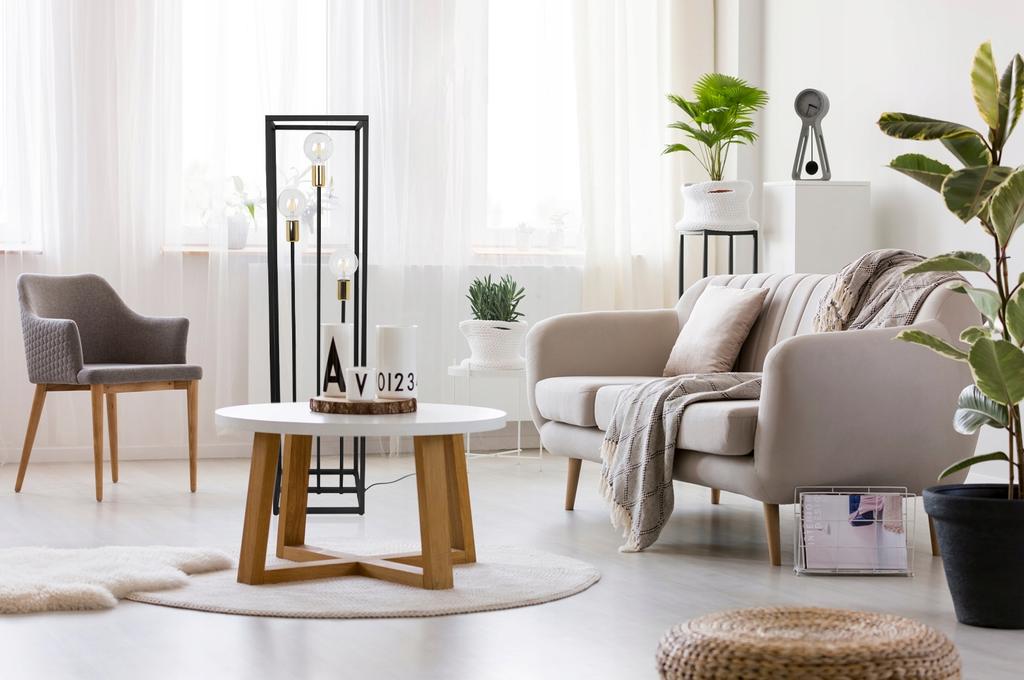 BLACK METAL FLOOR LAMP 130 CM