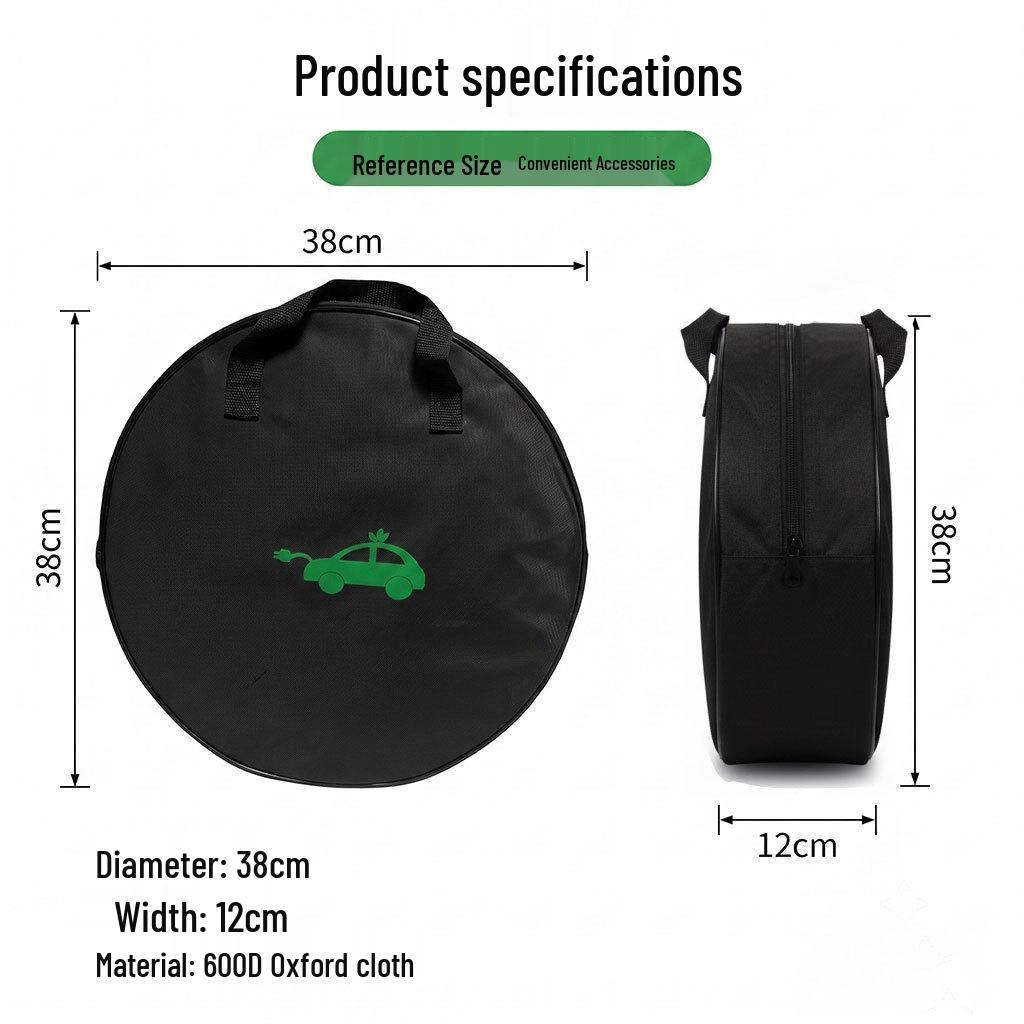 Portable Large Capacity Charging Cable Storage Bag for EVs