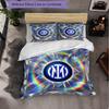 Borussia Dortmund Pattern 3 Pieces Bedding Set Soft Microfiber Duvet Cover with Pillow Cases for Bedroom