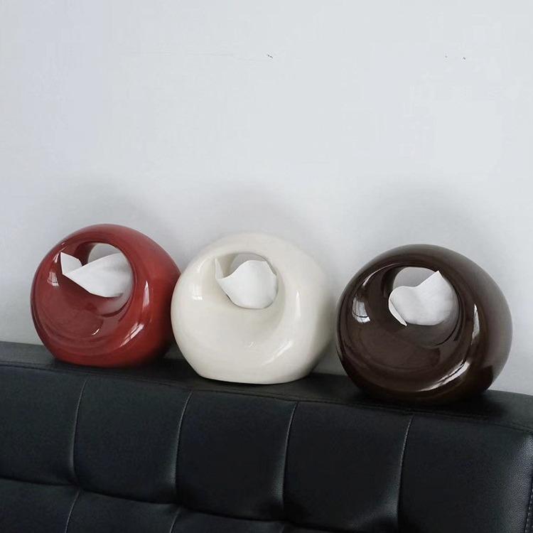 

Luxury Tissue Box Holder for Living Room червоний