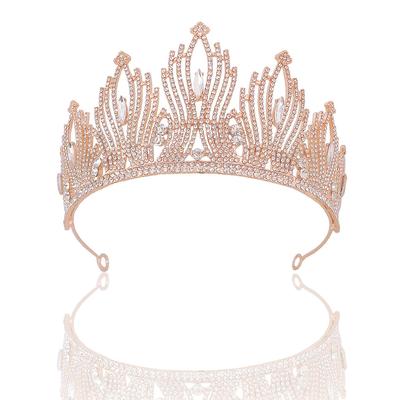 New Baroque Retro Atmosphere Luxury Bridal Crown Tiara Wedding Dress Wedding Accessories Birthday Crown