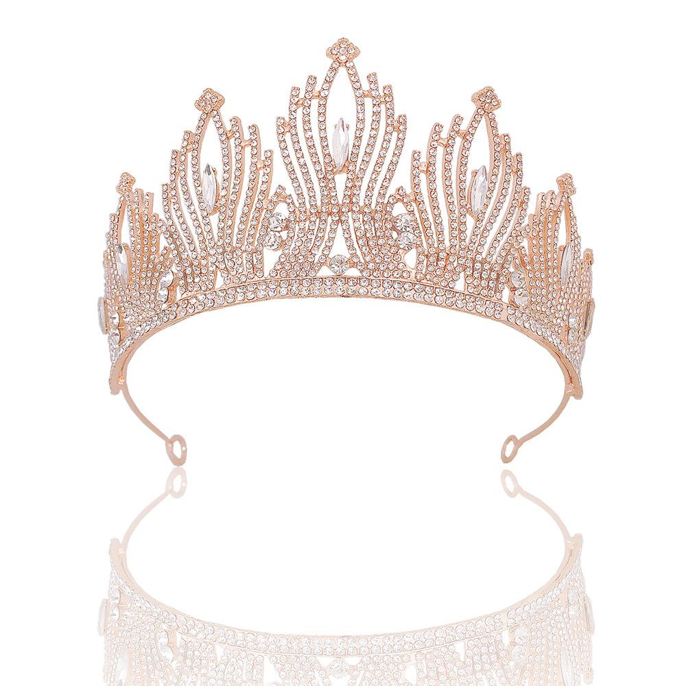 

Новая роскошная барочная ретро атмосфера свадебная корона тиара свадебное платье свадебные аксессуары корона на день рождения