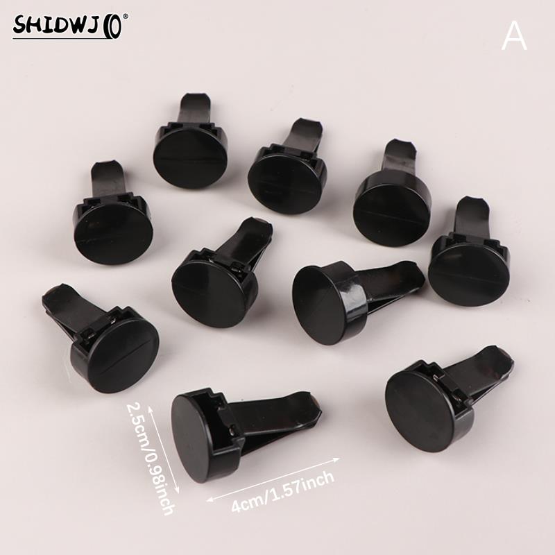 Creative 10Pcs/set Car Air Outlet Perfume Clip Accessories Car Perfume Holder Air Outlet Card Slot Clamp Accessories