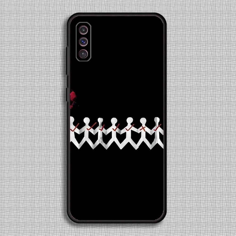 

T-Three Days G-Grace band Phone Case For Samsung S23,23,22,30,21,10,9,Note20 Ultra,Lite,Ultra,5G,Plus,FE,Black Soft Case Samsung S21 s305G
