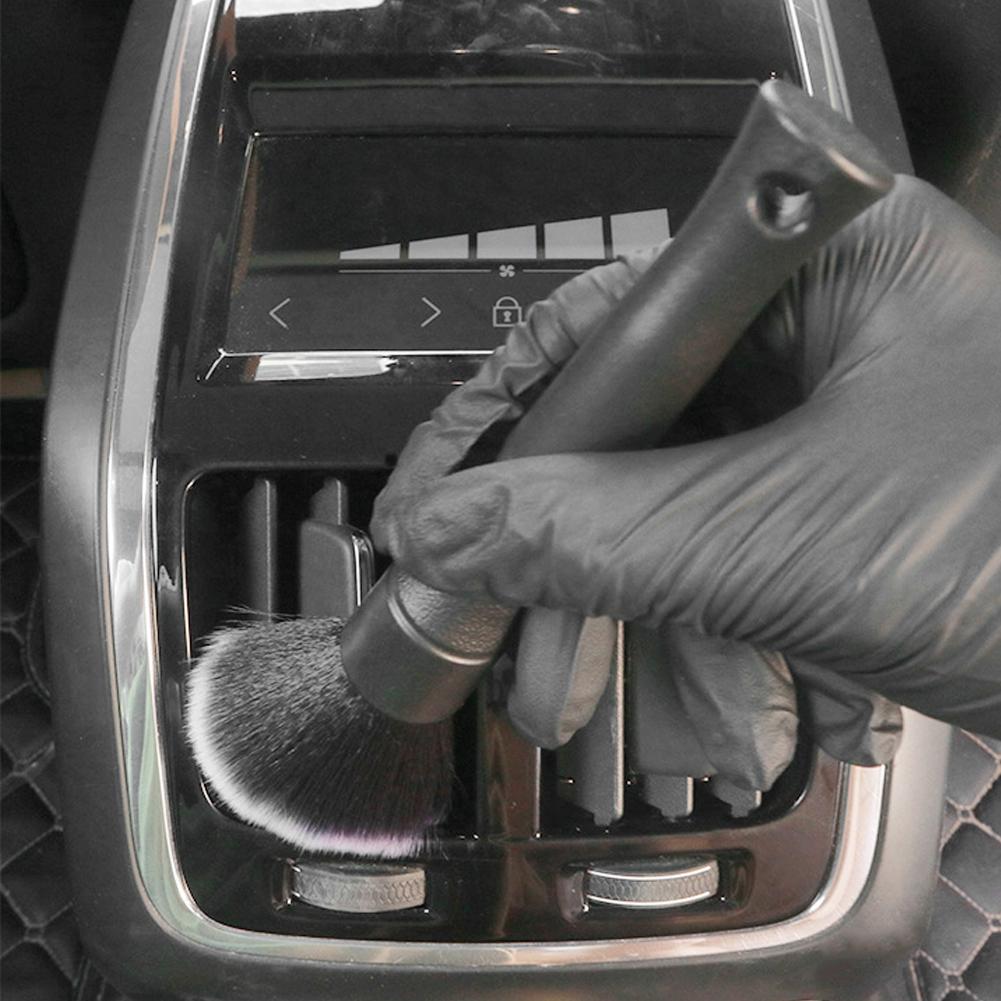 Super Soft Detail Brush Car Interior Cleaning Brush Car Dashboard Dusting Brush with Synthetic Bristles Car Cleaning Brush