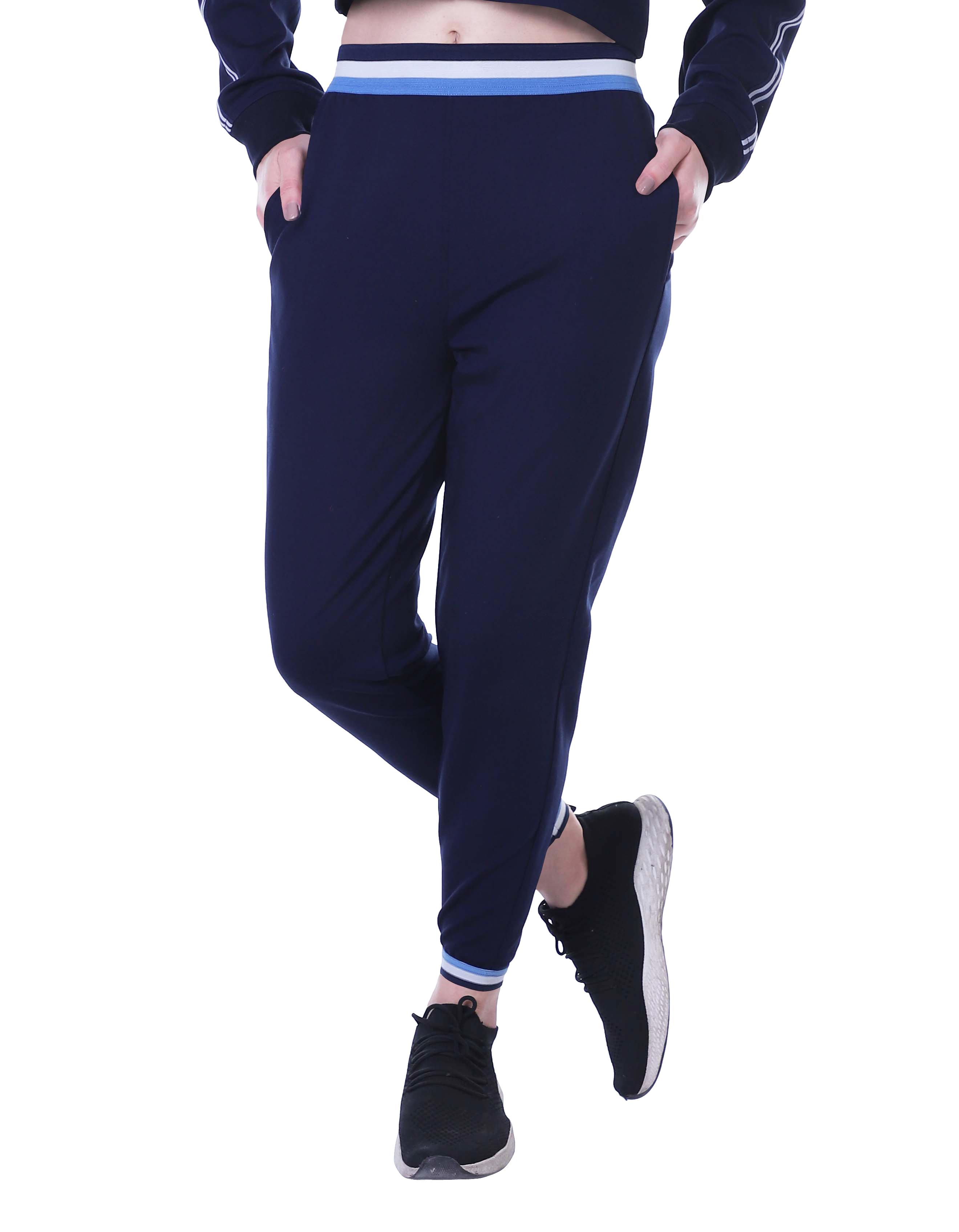 

Moomaya Штани для бігу з еластичною талією та кишенею для активного бігу йоги XS королівський синій колір