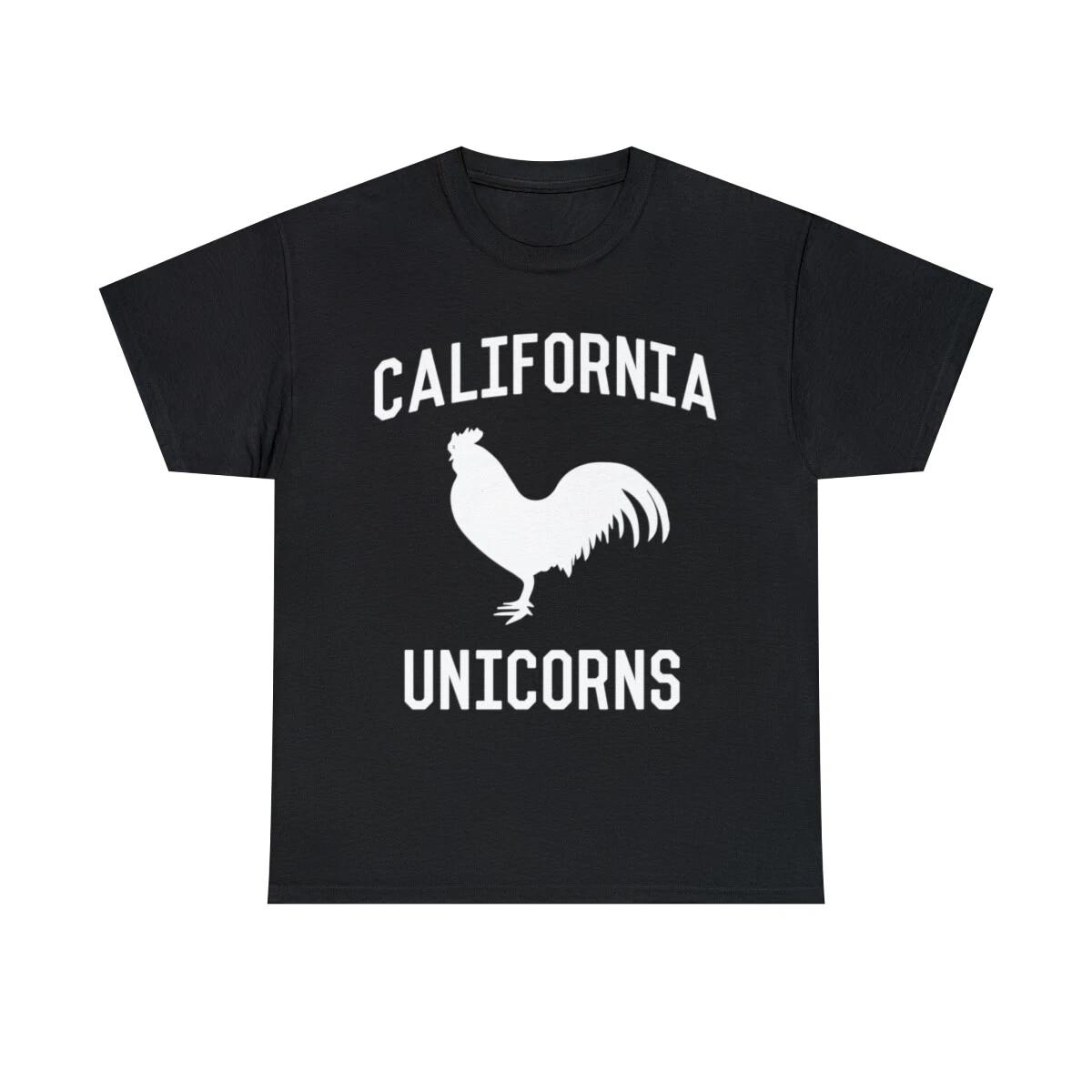 California Unicorns Graphic Tee Shirt, S-5XL 2XL