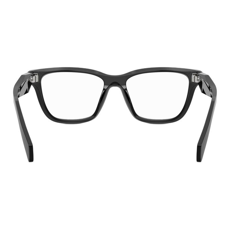 Prada Optical Glasses Temple Logo Design Brand Identity Plate Irregular Shape Unisex Couple Black 54 Basic Packaging-glasses Case + Packaging Box