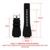 New Nature Black Blue Rubber Watchband Pin Buckle Accessories Bell Ross Strap BR01 BR03 22mm 24mm Outdoor Waterproof Wristband