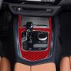Red Carbon Fiber Gear Shift Panel Decoration Cover For BMW Z4 G29 - LHD